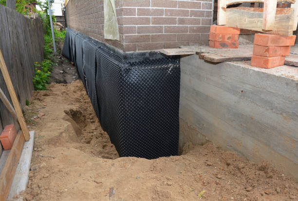 SJ Waterproofing Pros technician performing targeted Crawl Space Encapsulation assessment in Salem, IL